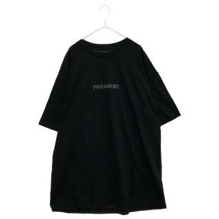 アンチソーシャルソーシャルクラブ(ANTI SOCIAL SOCIAL CLUB)のANTI SOCIAL SOCIAL CLUB アンチソーシャルソーシャルクラブ ×UNDEFEATED Paranoid Tee ロゴプリント半袖Tシャツ ブラック アンディフィーテッド(Tシャツ/カットソー(半袖/袖なし))