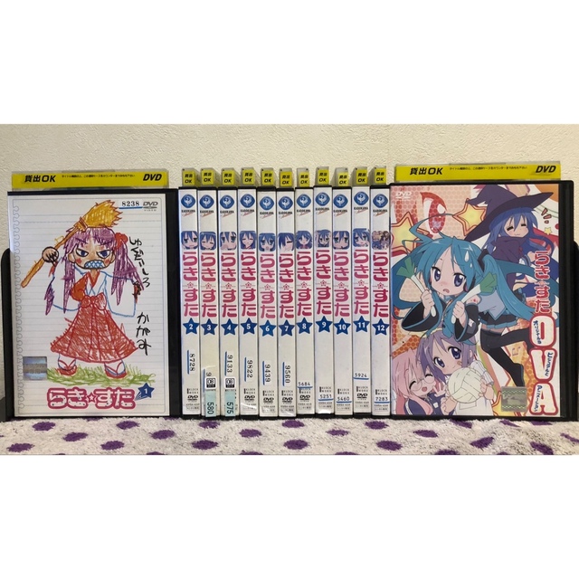 DVD らき☆すた 全巻+OVA レンタル落ち 全13巻セット らきすた DVD らき☆すた 全巻+OVA レンタル落ち 全13巻セット らきすた