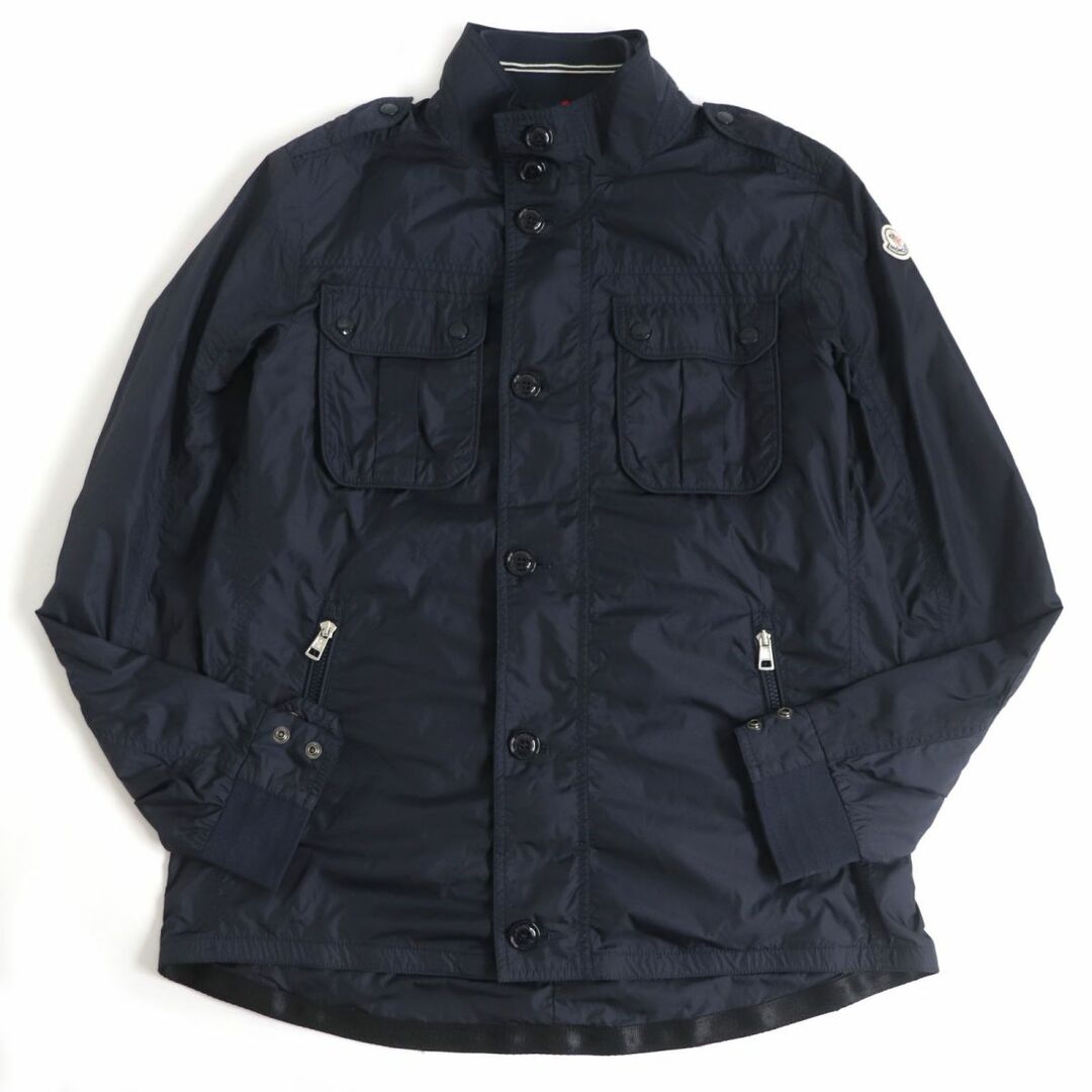 良質 極美品□MONCLER/モンクレール MATE マテ ロゴワッペン WZIP