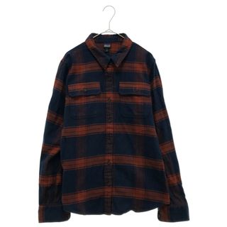 パタゴニア(patagonia)のPATAGONIA パタゴニア 20年製 ウィメンズ ロングスリーブ フィヨルド フランネルシャツ ネイビーレディース 53916FA20(シャツ/ブラウス(長袖/七分))