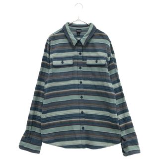 パタゴニア(patagonia)のPATAGONIA パタゴニア 18年製 ウィメンズ ロングスリーブ フィヨルド フランネルシャツ ブルーレディース 53916FA18(シャツ/ブラウス(長袖/七分))