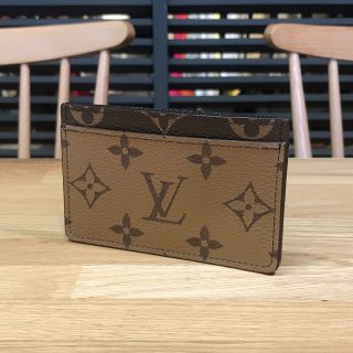 ルイヴィトン(LOUIS VUITTON)の新品未使用 ルイヴィトン 現行 リバース ポルトカルトサーンプル カードケース(名刺入れ/定期入れ)