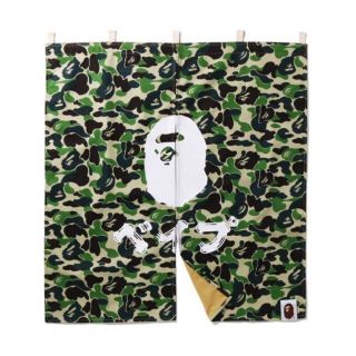 アベイシングエイプ(A BATHING APE)のABC CAMO NOREN のれん 暖簾(のれん)