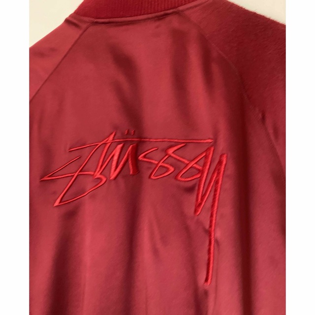 STUSSY(ステューシー)の STUSSY スカジャン 刺繍 ヤシの木  メンズのジャケット/アウター(スカジャン)の商品写真
