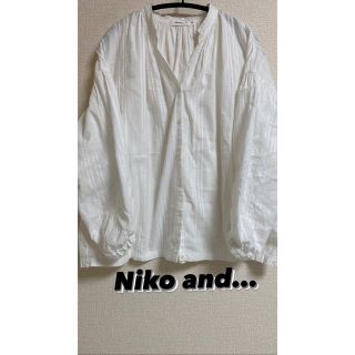 ニコアンド(niko and...)のNiko and…＊ニコアンド＊トップス＊シャツ＊ブラウス＊チュニック＊長袖(シャツ/ブラウス(長袖/七分))