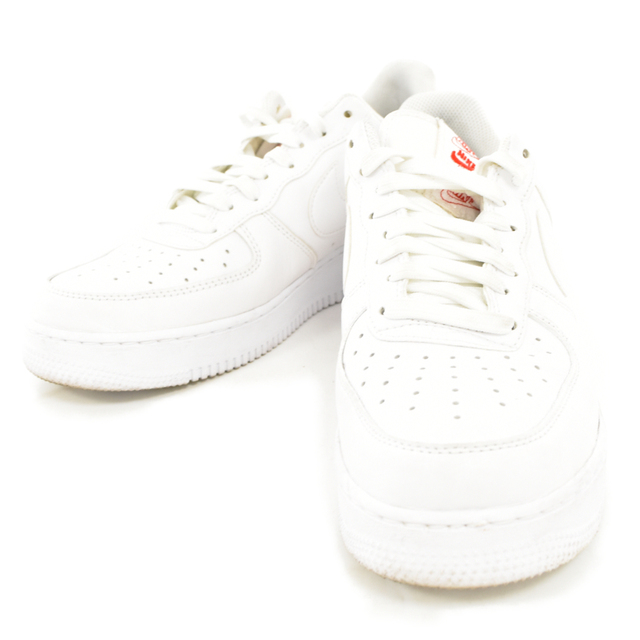 NIKE ナイキ AIR FORCE 1 LOW'07 LX ROSE WHITE BAG CU6312-100 エアフォース1 ローカットスニーカー ローズ ホワイトバッグ US8.5 ホワイト290センチワイズ