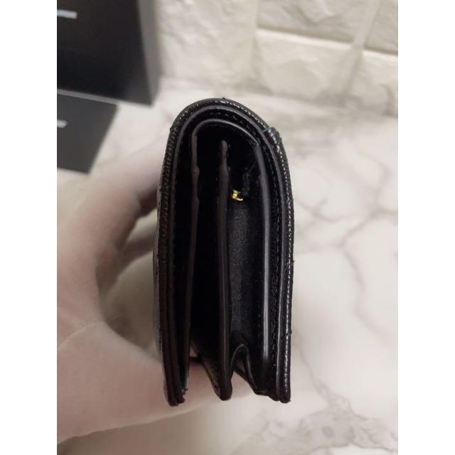 Yves Saint Laurent(イヴサンローラン)のサンローラン　モノグラム ミニウォレット　テクスチャードキルティングレザー レディースのファッション小物(財布)の商品写真