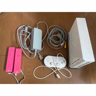 ウィー(Wii)のニンテンドー　Wii 本体　コントローラー(家庭用ゲーム機本体)