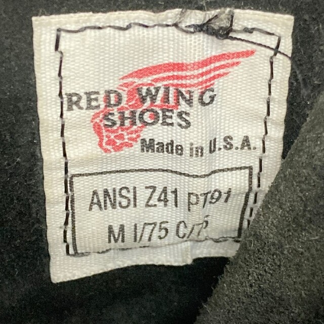 REDWING(レッドウィング)の★レッドウィング ロガーブーツ ブラック size25.5cm メンズの靴/シューズ(ブーツ)の商品写真