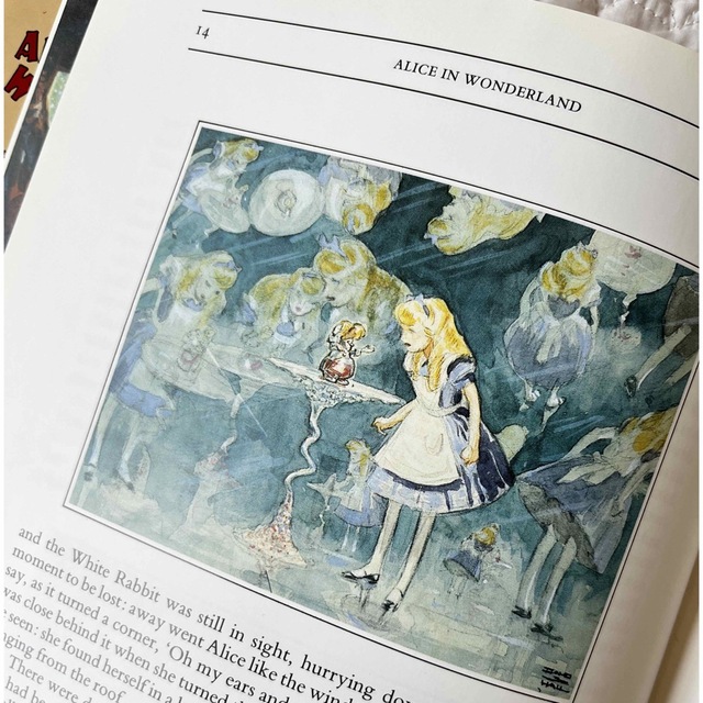 Disney(ディズニー)のふしぎの国のアリス　洋書絵本　画集 エンタメ/ホビーの本(洋書)の商品写真