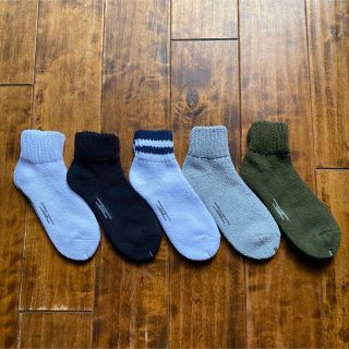 ワンエルディーケーセレクト(1LDK SELECT)の【新品】UNIVERSAL PRODUCTS SOCKS【5足】ソックス 靴下(ソックス)