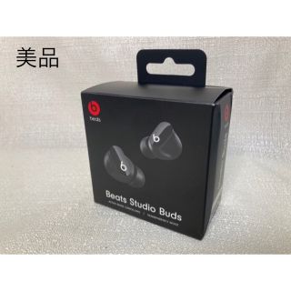 ビーツバイドクタードレ(Beats by Dr Dre)の【美品】ワイヤレスイヤフォン Beats Studio Buds MJ4X3PA(ヘッドフォン/イヤフォン)