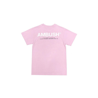 アンブッシュ(AMBUSH)のAMBUSH ロゴ Tシャツ ピンク アンブッシュ(Tシャツ/カットソー(半袖/袖なし))
