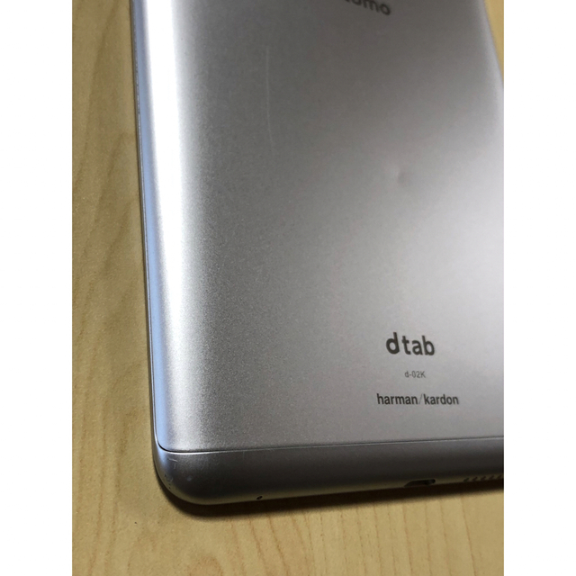 HUAWEI(ファーウェイ)のドコモ dtab Compact d-02K シルバー SIMロック解除済み スマホ/家電/カメラのPC/タブレット(タブレット)の商品写真