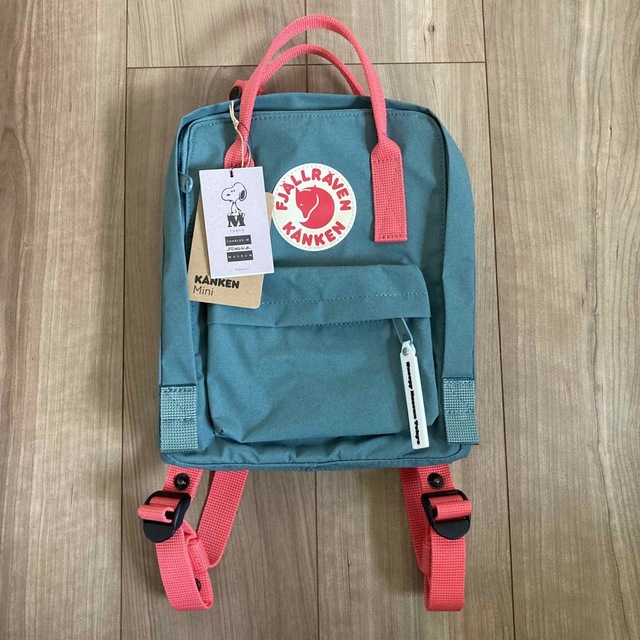 スヌーピーM限定 フェールラーベン Kanken mini バックパック-