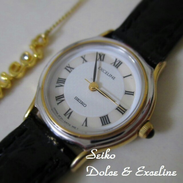 美品SEIKO Exceline定価6万 腕時計