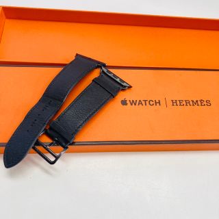 アップルウォッチ(Apple Watch)のApple Watch Hermès シンプルトゥール 44mm(レザーベルト)