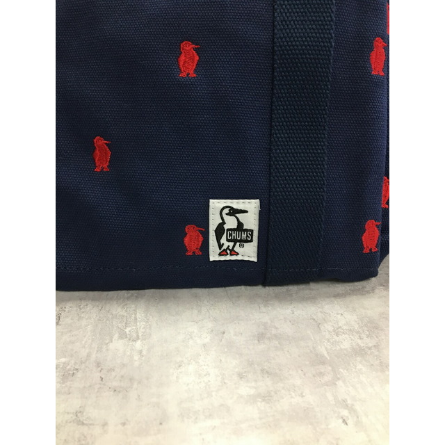 CHUMS(チャムス)のCHUMS Boody Canvas Square Day Pack チャムス リュック バックパック ネイビー【中古】【004】【岩】 メンズのバッグ(バッグパック/リュック)の商品写真