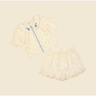 キャラメルベビー&チャイルド(Caramel baby&child )の【新品未使用】apolina 23SS セットアップ5-7Y(その他)