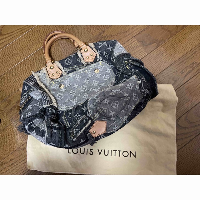  Louis Vuitton M95381 Speedy 30 Monogram Denim