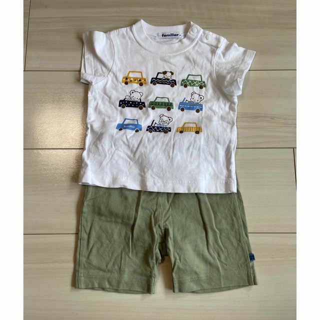 familiar(ファミリア)のTシャツパンツセット キッズ/ベビー/マタニティのベビー服(~85cm)(Ｔシャツ)の商品写真