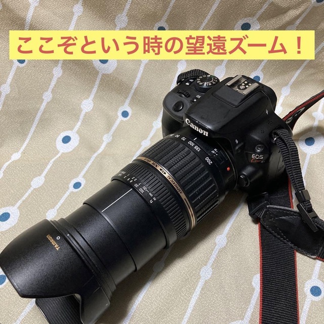 WI-FISD付き】Canon Eos Kiss X7 + レンズ2点セット-