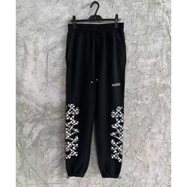 AMIRI Checkered Bones スウェットパンツ | connectedfire.com