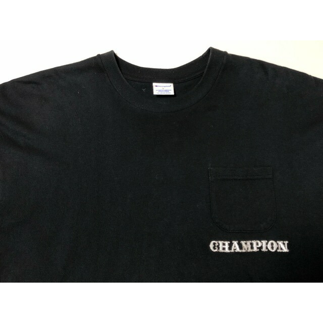 Champion(チャンピオン)のChampion（チャンピオン）C8-V301　三者混　ショートスリーブ　ポケット　Tシャツ【中古】【007】 メンズのトップス(Tシャツ/カットソー(半袖/袖なし))の商品写真