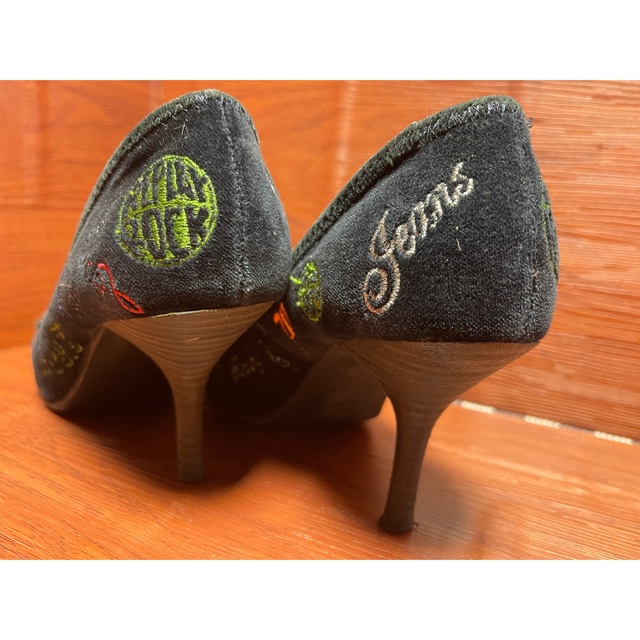Replay(リプレイ)のREPLAY 刺繍入り✨ヒール レディースの靴/シューズ(ハイヒール/パンプス)の商品写真