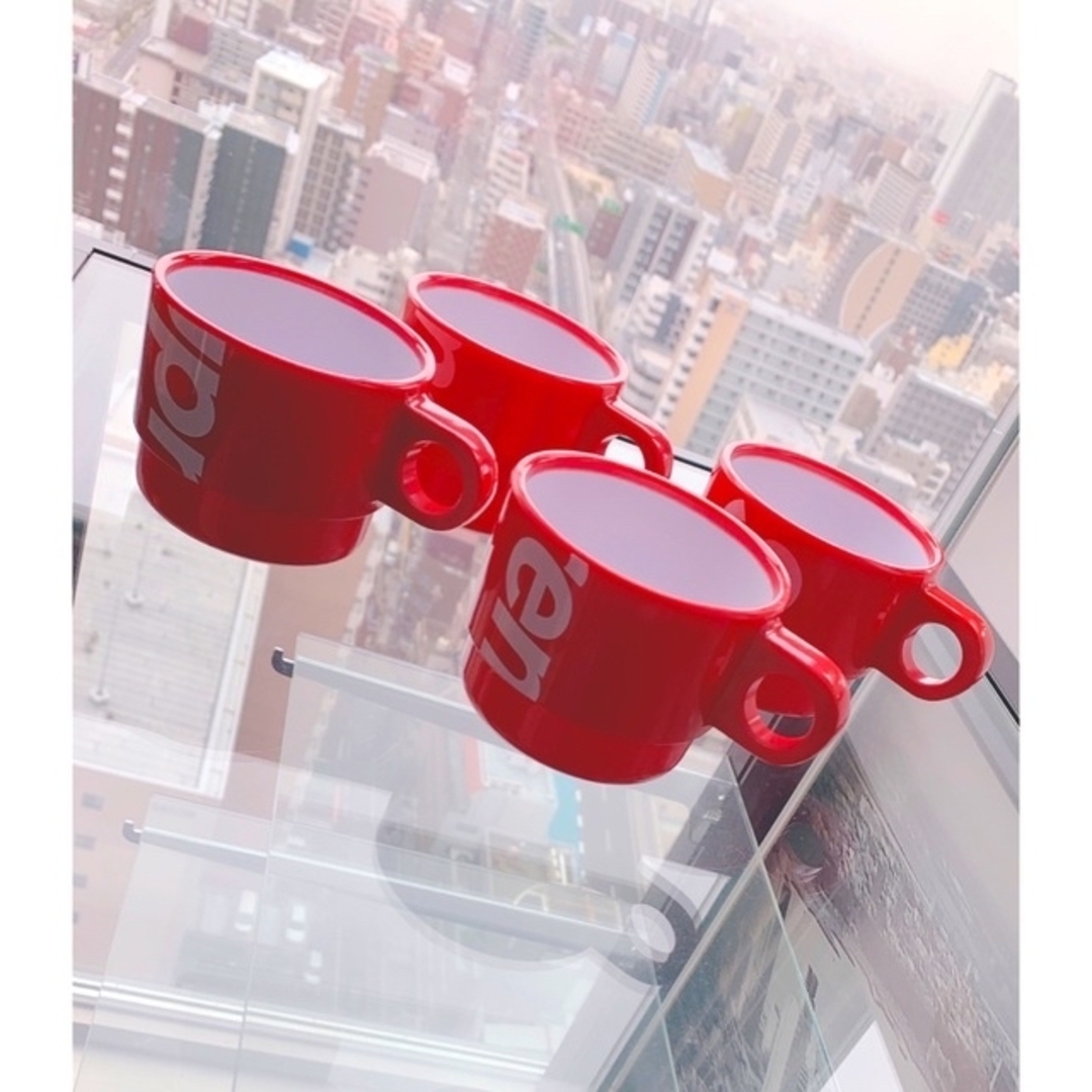 Supreme - Supreme Stacking Cups マグカップ 4点セット 新品の Supreme - Supreme Stacking Cups マグカップ 4点セット 新品の
