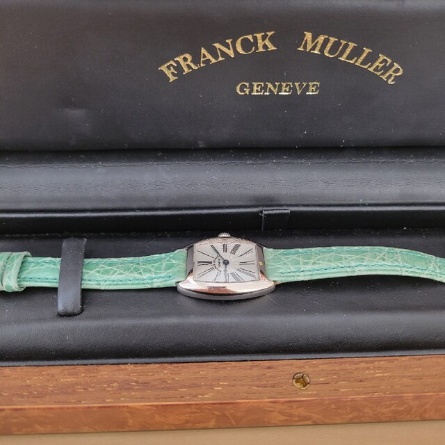 美品本物格安フランクミューラートノーカーベックスK18WGの時計　箱、保証書付