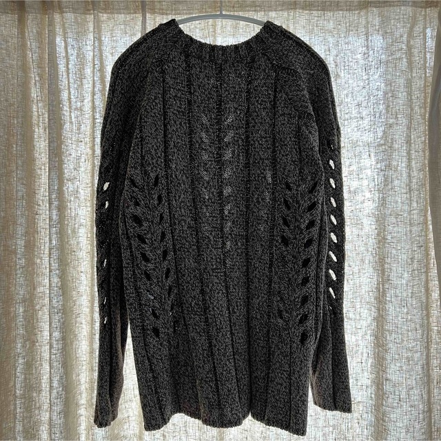 AURALEE(オーラリー)のAURALEE MIX BOUCLE MESH KNIT P/O メンズのトップス(ニット/セーター)の商品写真