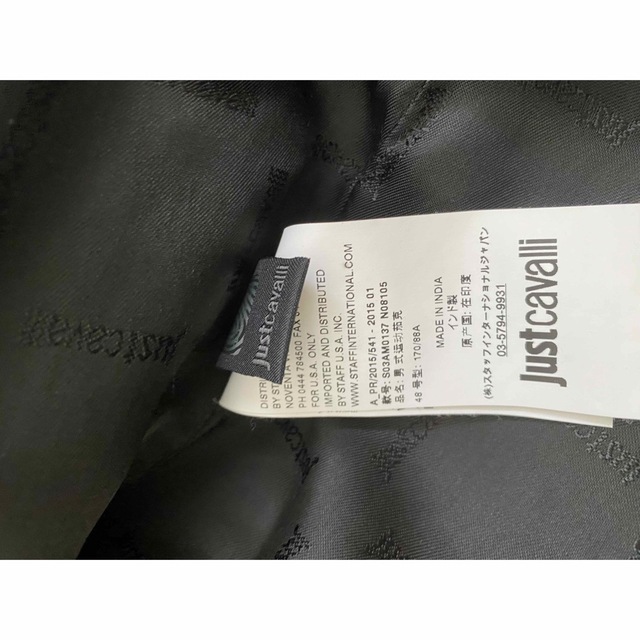 待望の再入荷! JUST CAVALLI ジャストガヴァリ レザーライダース