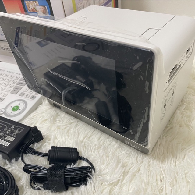 EPSON(エプソン)の★美品★EPSON  カラリオミー はがきプリンター　E-840 エプソン スマホ/家電/カメラのPC/タブレット(PC周辺機器)の商品写真