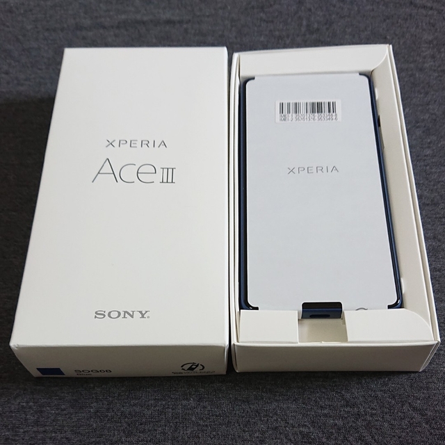 SONY Xperia Ace III SOG08 ブルー　au版XperiaAceIII