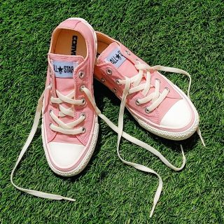 オールスター(ALL STAR（CONVERSE）)のALL STAR コンバース 23.0 ピンク スカラップ(スニーカー)