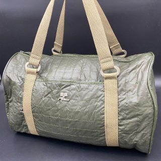 クレージュ(CLAYGE（Tada）)の【美品】クレージュ　ボストンバッグ　肩掛け　キルティング　ナイロン　大容量　旅行(ボストンバッグ)