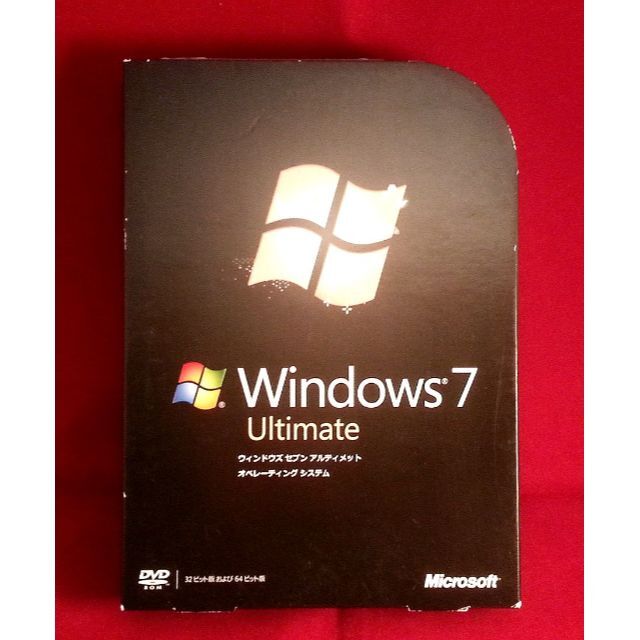 スマホ/家電/カメラ正規●Windows 7 Ultimate 32or64bit●製品版