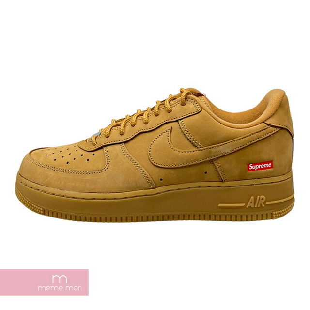 【最速あす楽】Supreme×NIKE 2021 AIR FORCE 1 LOW W SP Flax Wheat DN1555-200 シュプリーム×ナイキ エアフォース1 フラックス ウィート ローカットスニーカー ブラウン【211113】【新古品】【me04】