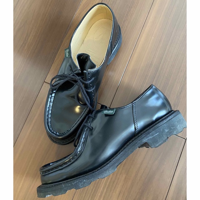 70周年 限定Paraboot パラブーツ ミカエル Noir Gloss-