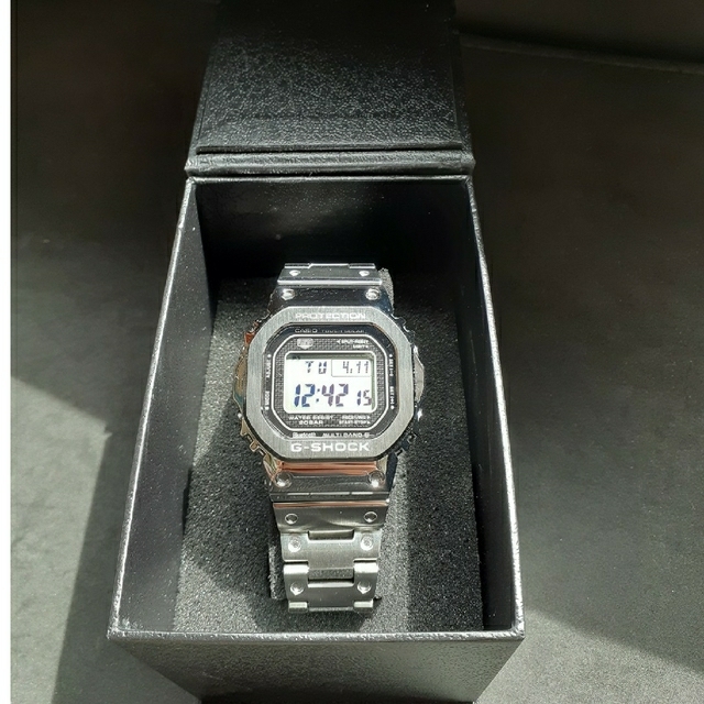 お買い得品 GMW-B5000D-1JF CASIO G-SHOCK シルバー