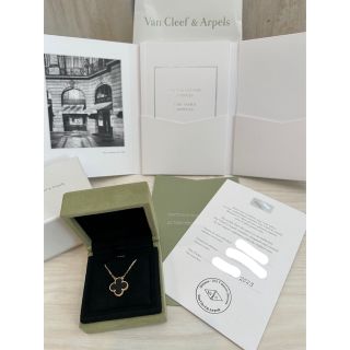 ヴァンクリーフアンドアーペル(Van Cleef & Arpels)の新品未使用　ヴァンクリーフ＆アーペル　ヴィンテージアルハンブラ　オニキス(ネックレス)