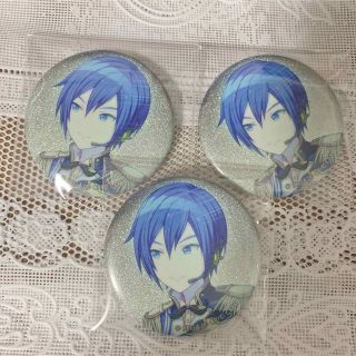 プロセカ KAITO グリッター缶バッジ の通販 by ❤︎｜ラクマ