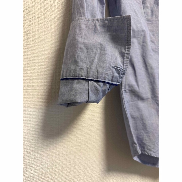 Banana Republic(バナナリパブリック)の【中古】banana republic ブルーシャツ レディースのトップス(シャツ/ブラウス(長袖/七分))の商品写真