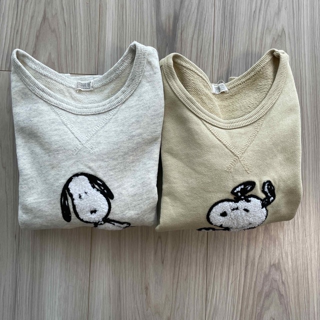 しまむら(シマムラ)のSNOOPY  100 トレーナー キッズ/ベビー/マタニティのキッズ服男の子用(90cm~)(Tシャツ/カットソー)の商品写真