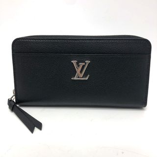 ルイヴィトン(LOUIS VUITTON)のルイヴィトン LOUIS VUITTON ジッピー・ロックミー M62622 ラウンドファスナー 長財布 トリヨンレザー ブラック(財布)