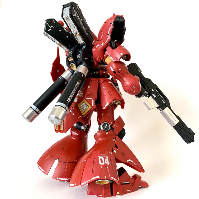 RG ◼サザビー SAZABI 完成品⬛︎リアルグレード ◼1/144の通販 by み ...