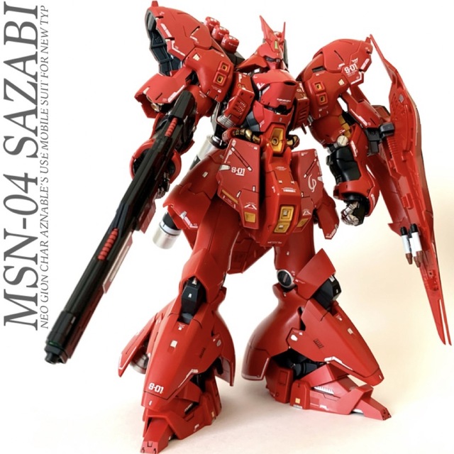 RG ◼サザビー SAZABI 完成品⬛︎リアルグレード ◼1/144-