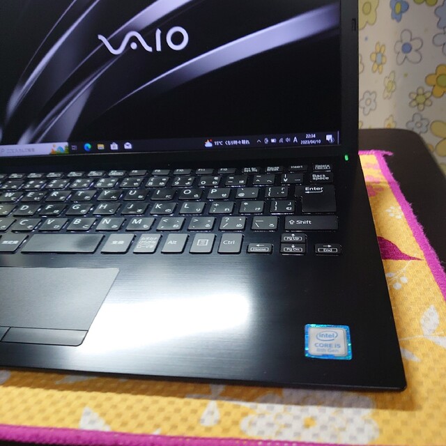 10世代i5！SIMフリー！希少英字キーボード！VAIO SX12ノートパソコン-