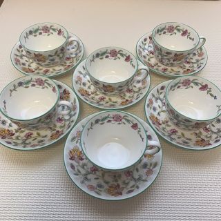 ミントン(MINTON)のkanochi様　MINTON  英国製　ティーカップ&ソーサー6客セット(グラス/カップ)